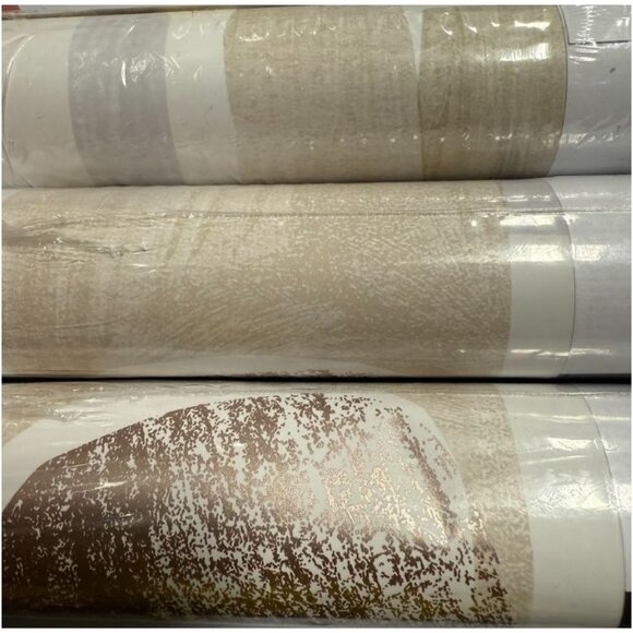 Tempaper Geo Composition Peel & Stick Wallpaper Neutral Abstract Design 3Pk - Picture 3 of 8